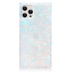 Flaunt iPhone Pro 12 Max Opal Shell Square iPhone Case
